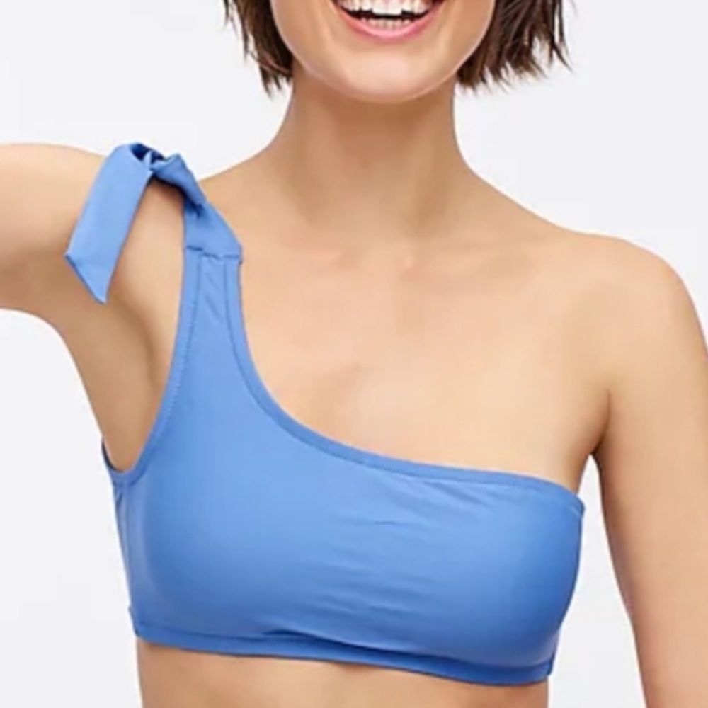 J. Crew | one shoulder bathing suit top size XXL